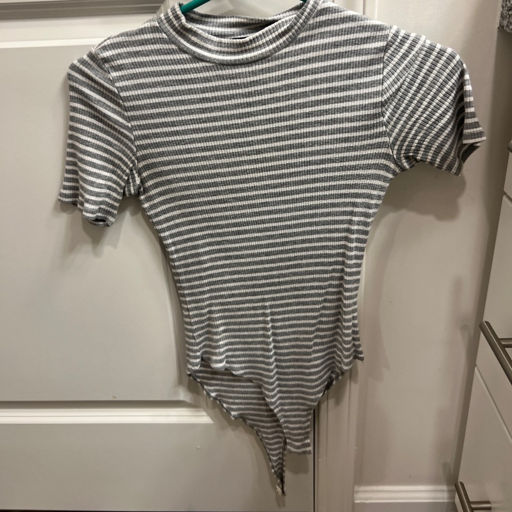 Striped Bodysuit